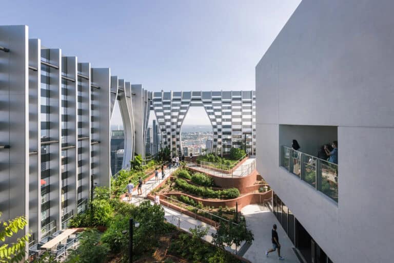 The CapitaSpring tower wins the  International High-Rise Award 2024/25